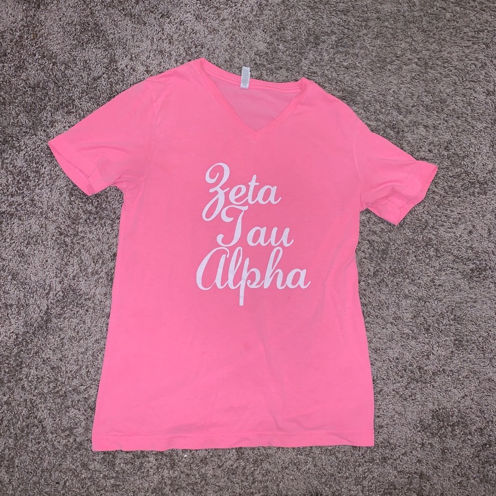 Zeta Tau Alpha Think Pink Shirt